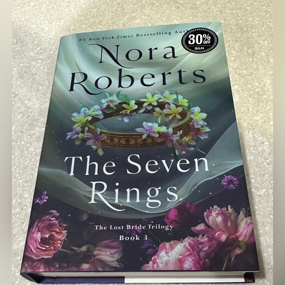Nora Robert’s hardcover‎ new book